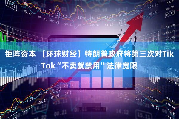 钜阵资本 【环球财经】特朗普政府将第三次对TikTok“不卖就禁用”法律宽限