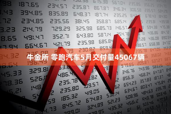 牛金所 零跑汽车5月交付量45067辆