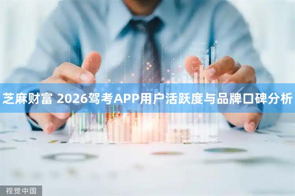 芝麻财富 2026驾考APP用户活跃度与品牌口碑分析